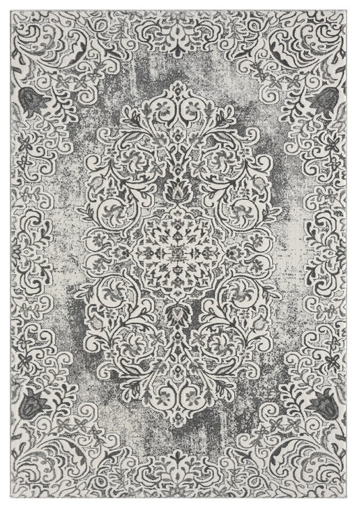 JERICHO Rug DESIGN 9956 Grey 8x11 (7'8x10'8")"