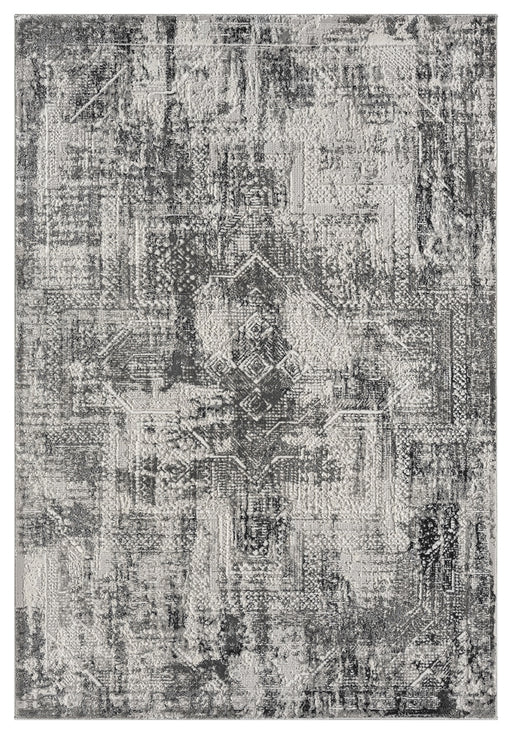 JERICHO Rug DESIGN 9960 Grey 8x11 (7'8x10'8")"