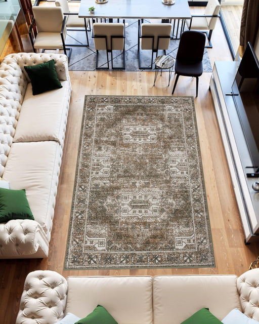 K&D RUG DESIGN 12007 Multi 7x10 (6'6x9'2")"