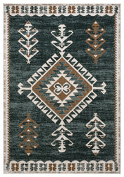 K&D RUG DESIGN 12009 Navy 2x8 Runner (2'6x7'9")"