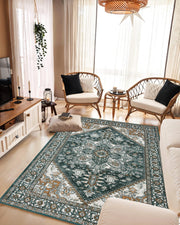 K&D RUG DESIGN 12010 Navy 8x11 (7'8x10'8")"
