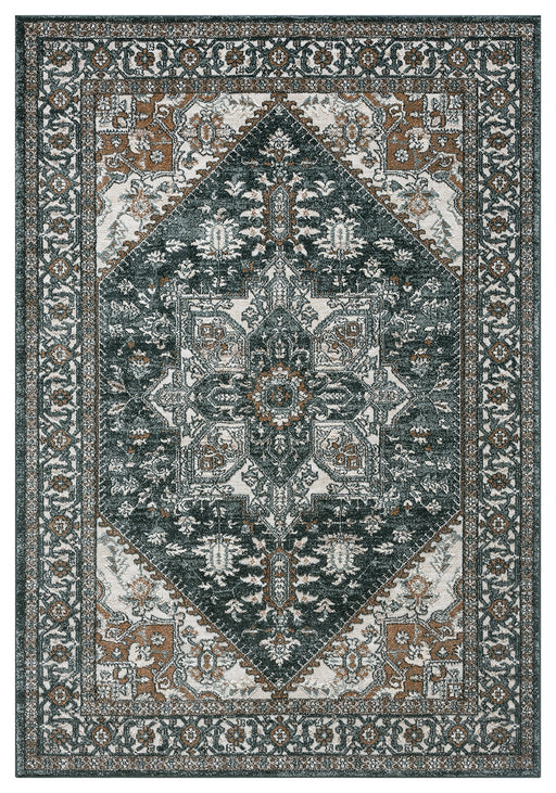 K&D RUG DESIGN 12010 Navy 2x12 Runner (2'6x11'5")"