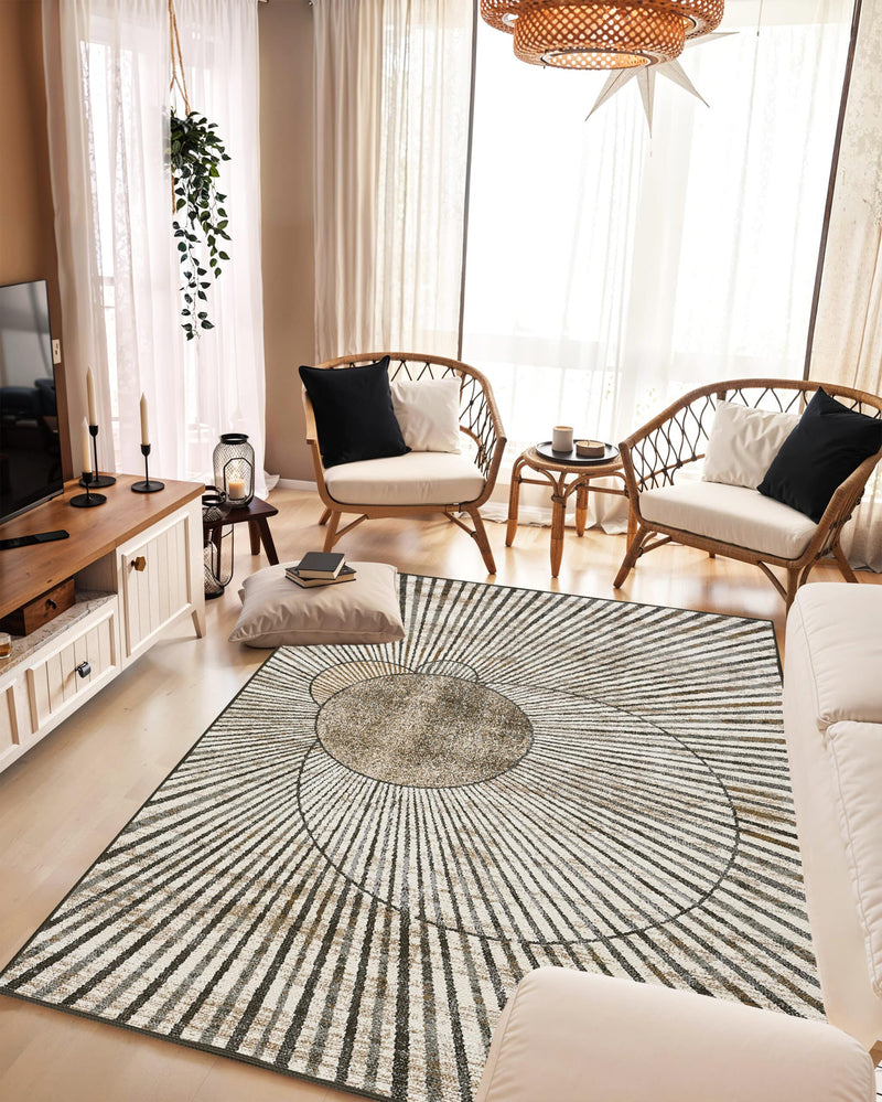 K&D RUG DESIGN 12011 Grey 8x11 (7'8x10'8")"