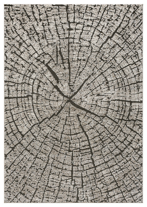 K&D RUG DESIGN 12012 Grey 2x12 Runner (2'6x11'5")"