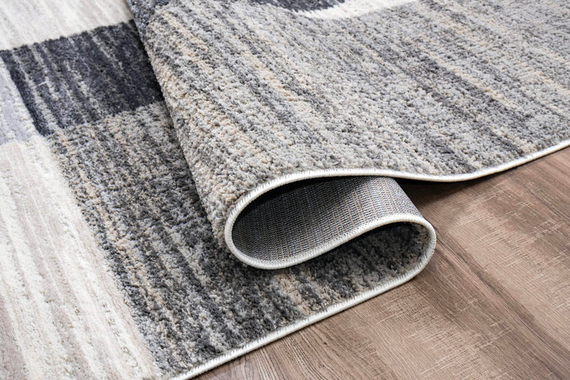 LAWRENCE Rug DESIGN 66300 Grey 5x8 (5'2x7'5")"