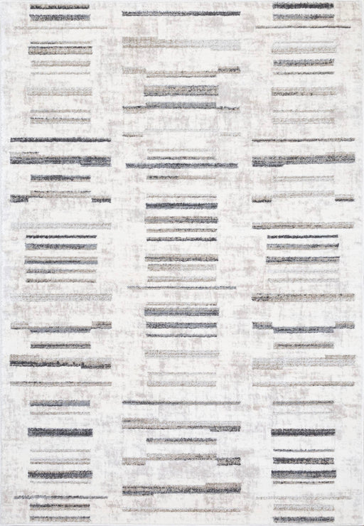 LAWRENCE Rug DESIGN 66301 Grey 5x8 (5'2x7'5")"