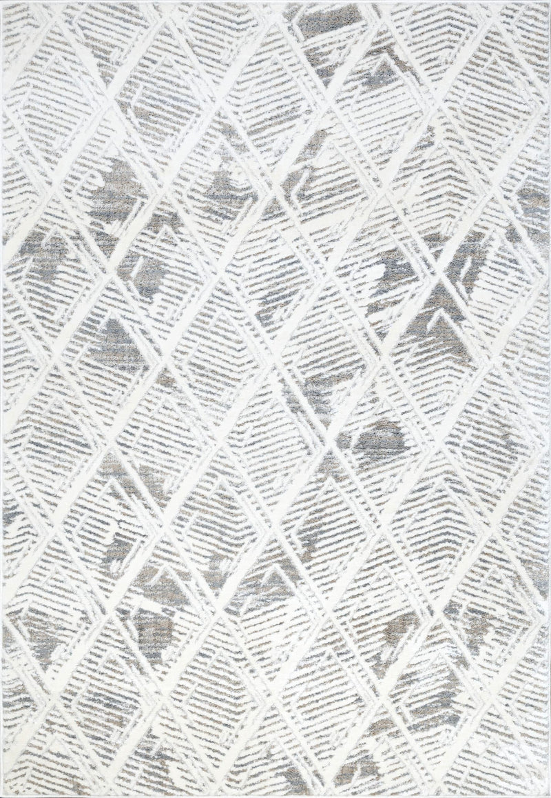 LAWRENCE Rug DESIGN 66303 Grey 5x8 (5'2x7'5")"