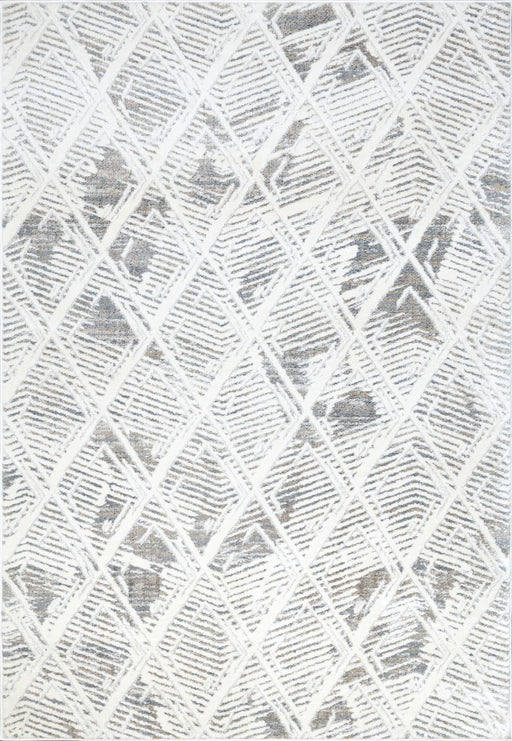 LAWRENCE Rug DESIGN 66303 Grey 5x8 (5'2x7'5")"