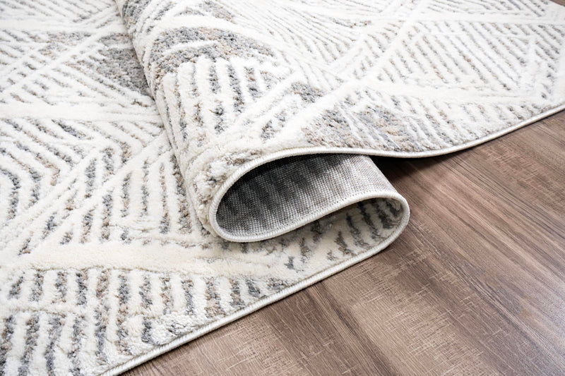 LAWRENCE Rug DESIGN 66303 Grey 8x11 (7'8x10'8")"