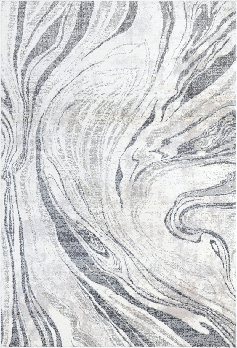 LAWRENCE Rug DESIGN 66307 Grey 8x11 (7'8x10'8")"