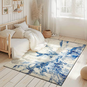 MARBLE Rug Design 10049 Blue 8x11 (7'8x10'8")"