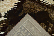 MOON Rug DESIGN MOOSE Brown 2x8 Runner (2'2x7'3")"