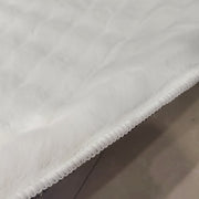 NABLUS SHAGGY Rug White 2x2 Pillow (2’x2' Pillow)