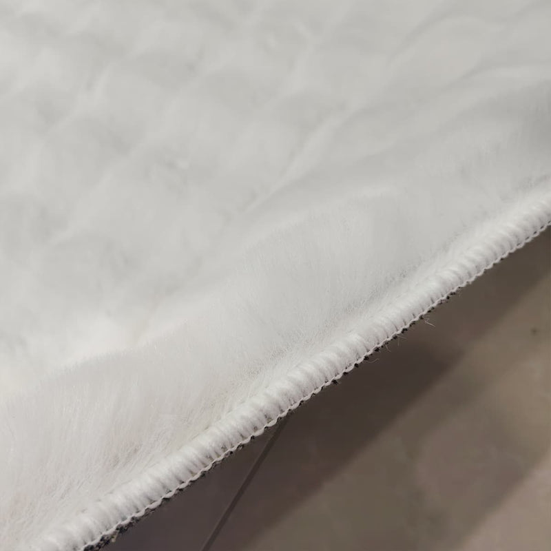 NABLUS SHAGGY Rug White 2x2 Pillow (2’x2' Pillow)