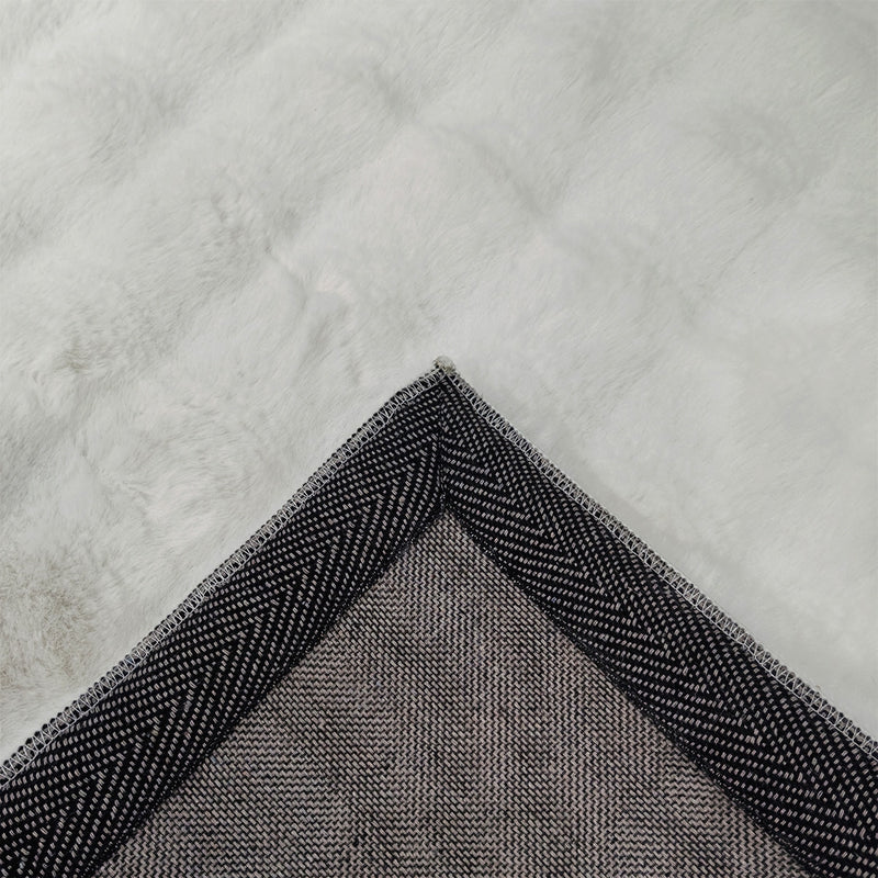 NABLUS SHAGGY Rug Black 2x2 Pillow (2’x2' Pillow)