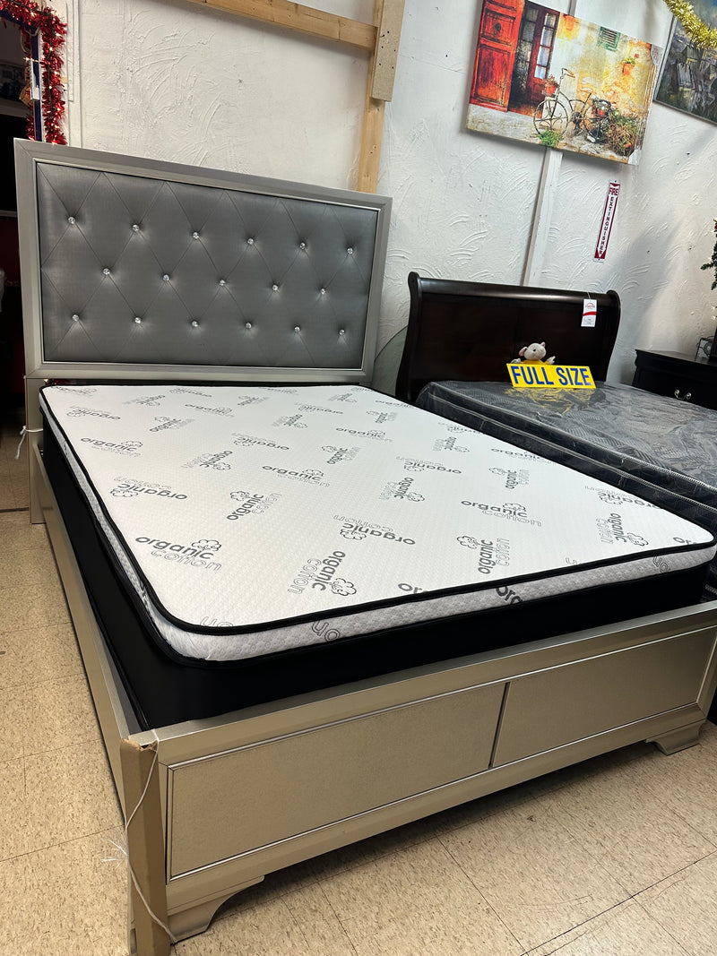 Pillow Top  Elegance Organic Cotton Mattress -- Only Mattress