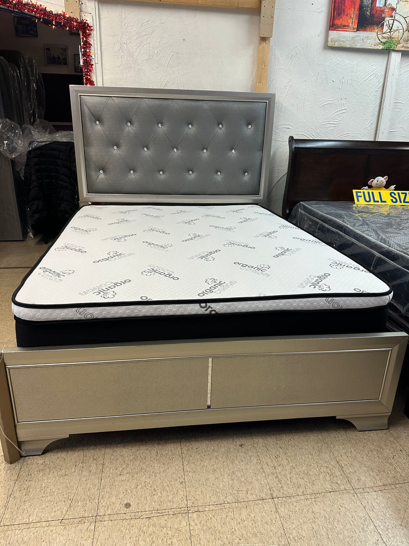 Pillow Top  Elegance Organic Cotton Mattress -- Only Mattress