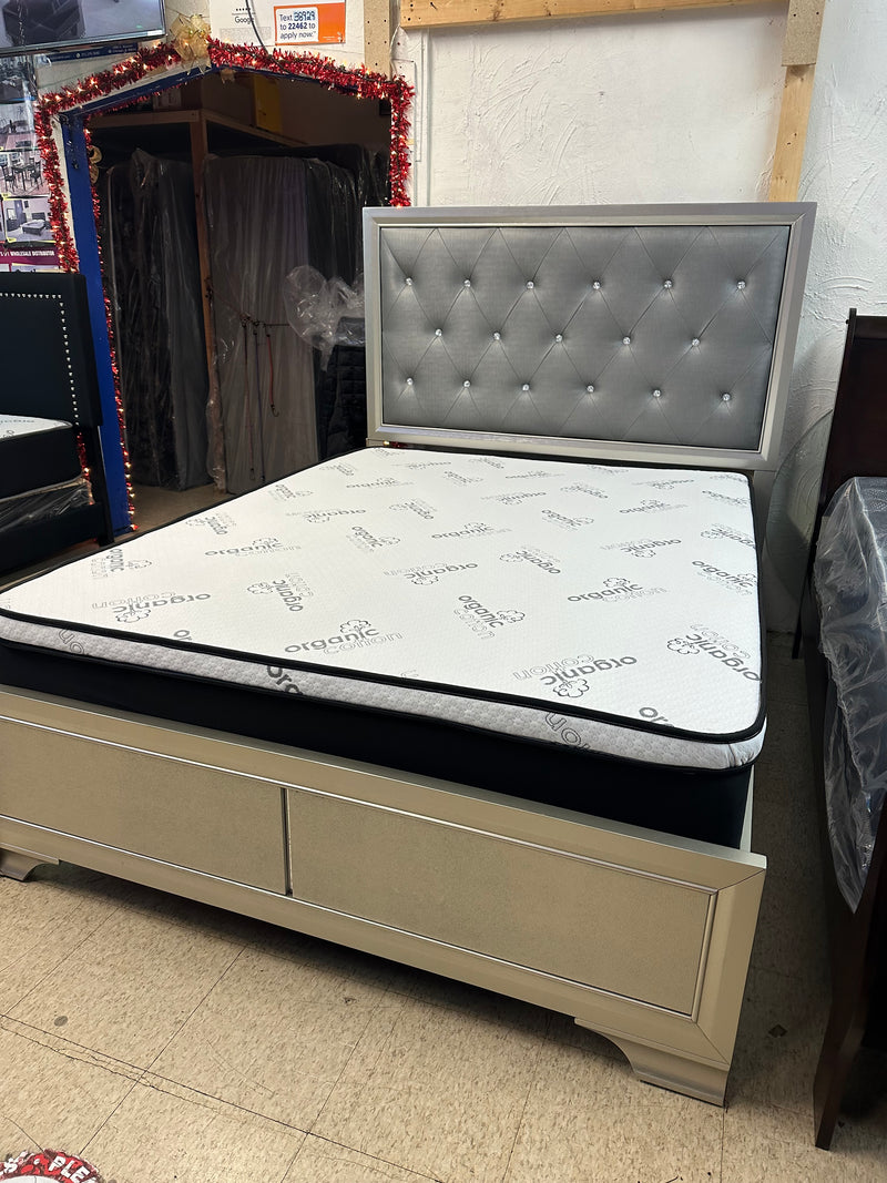 Pillow Top  Elegance Organic Cotton Mattress -- Only Mattress