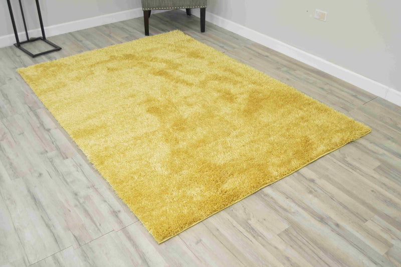 LUCIA SHAGGY Rug White 5x8 (5'2x7'5")"