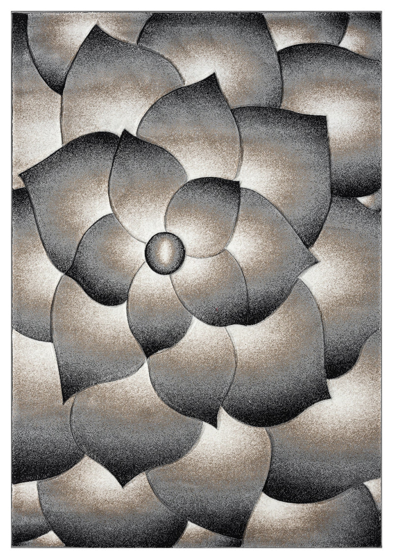 PREMIUM Rug Design 11301 Sand 7 Foot Round (6'6x6'6" Round)"