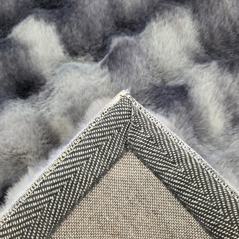 NABLUS SHAGGY Rug Dark Grey 2x2 Pillow (2’x2' Pillow)