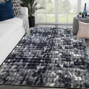 NABLUS SHAGGY Rug Dark Grey 5x8 (5'2x7'5")"
