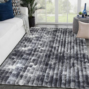 SABASTIA SHAGGY Rug Dark Grey 8x11 (7'8x10'8")"