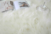 FAUX FUR Rug ROUND