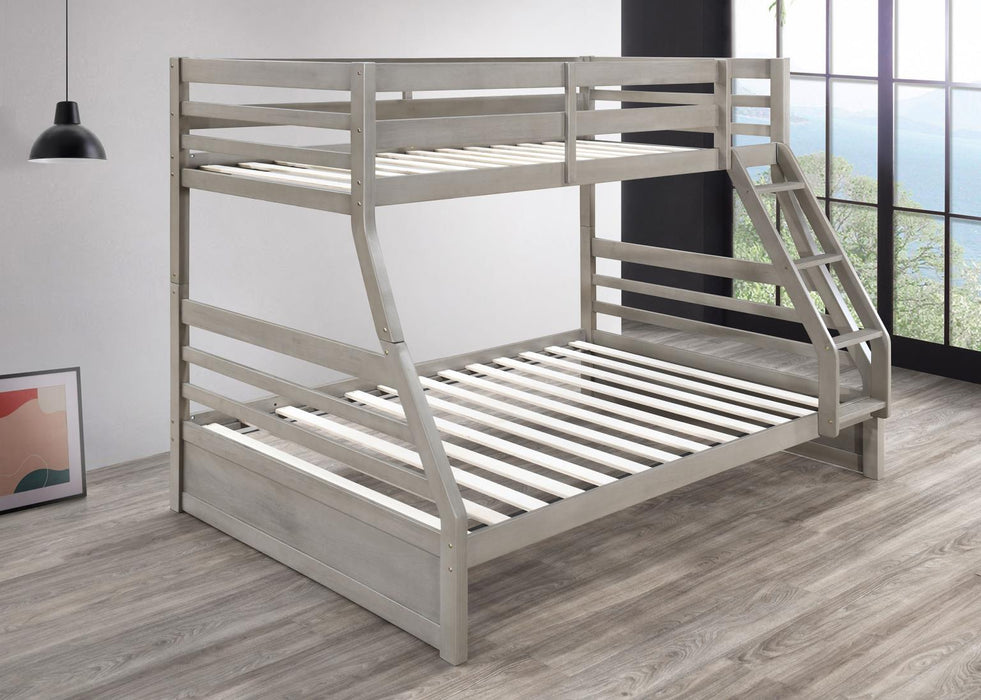 Levon Light Gray Bunkbed Youth Collection