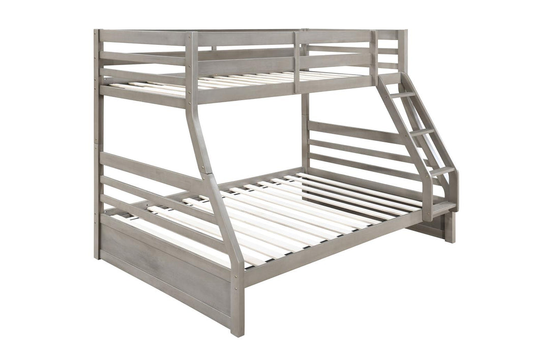 Levon Light Gray Bunkbed Youth Collection