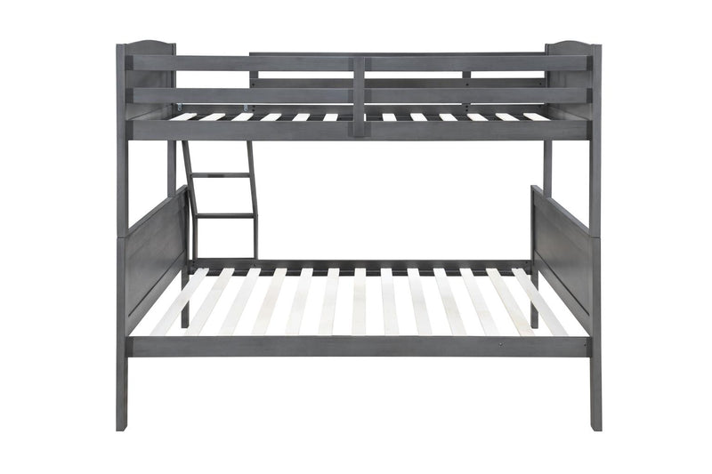 Loric Ash Gray Bunk Bed Youth Collection