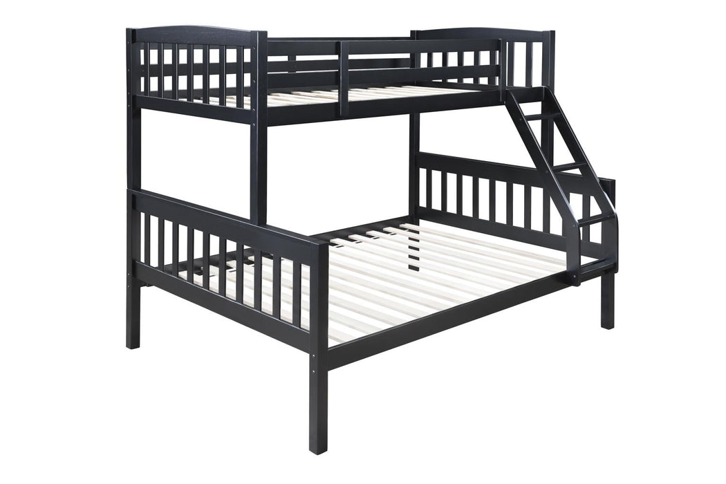 Carlotta Black Finish Bunk Bed Youth Collection