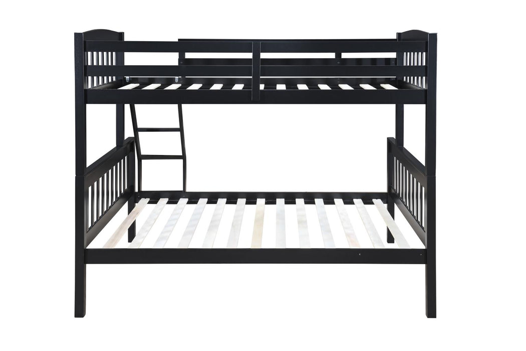 Carlotta Black Finish Bunk Bed Youth Collection