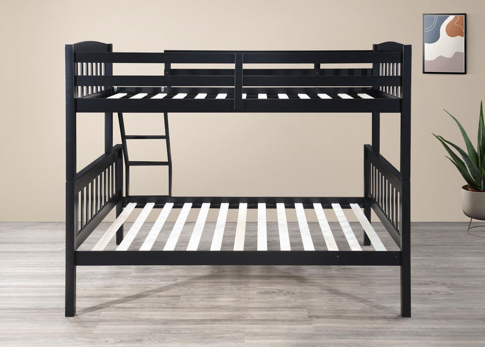 Carlotta Black Finish Bunk Bed Youth Collection