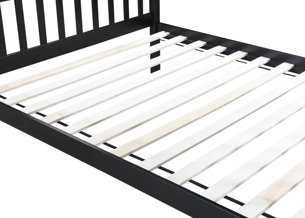 Carlotta Black Finish Bunk Bed Youth Collection