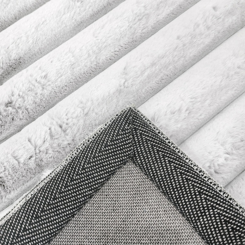 SABASTIA SHAGGY Rug White 8x11 (7'8x10'8")"