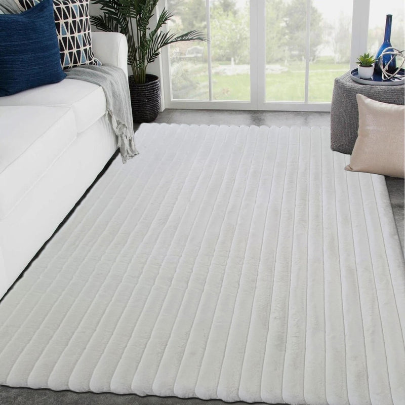 SABASTIA SHAGGY Rug Black 2x2 Pillow (2’x2' Pillow)