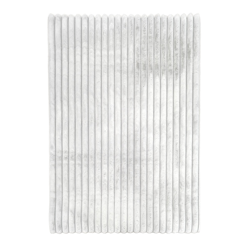 SABASTIA SHAGGY Rug White 2x2 Pillow (2’x2' Pillow)