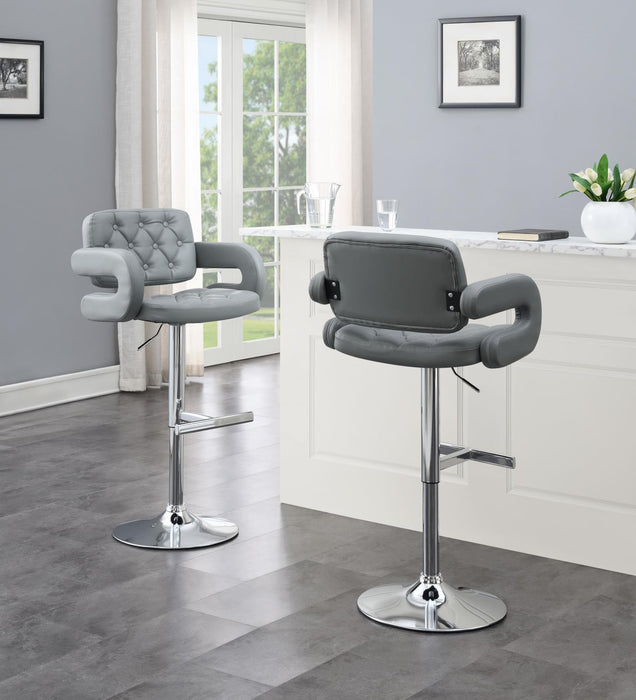 Black Leather Pu Bar Stool (Price Per Chair Moq Is 2)