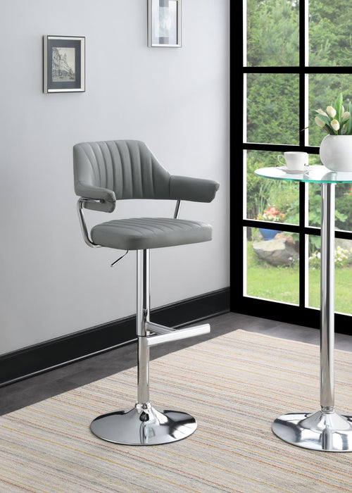 Black Leather Pu Bar Stool (Price Per Chair Moq Is 2)