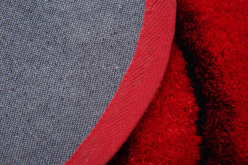 FAUX FUR Rug DOUBLE ROSE