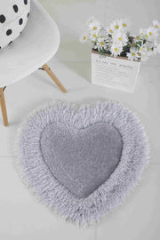 FAUX FUR Rug HEART