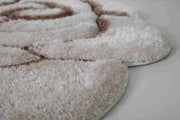 FAUX FUR Rug ROSE
