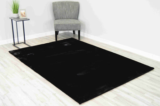 TIMMY SHAGGY Rug Black 8x11 (7'8x10'8")"