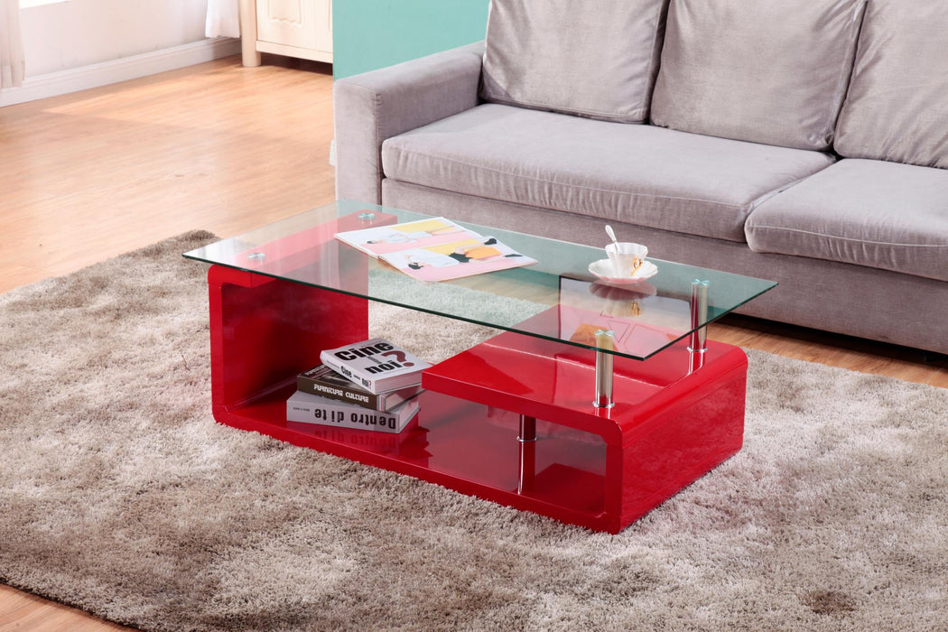 Red Coffee Table