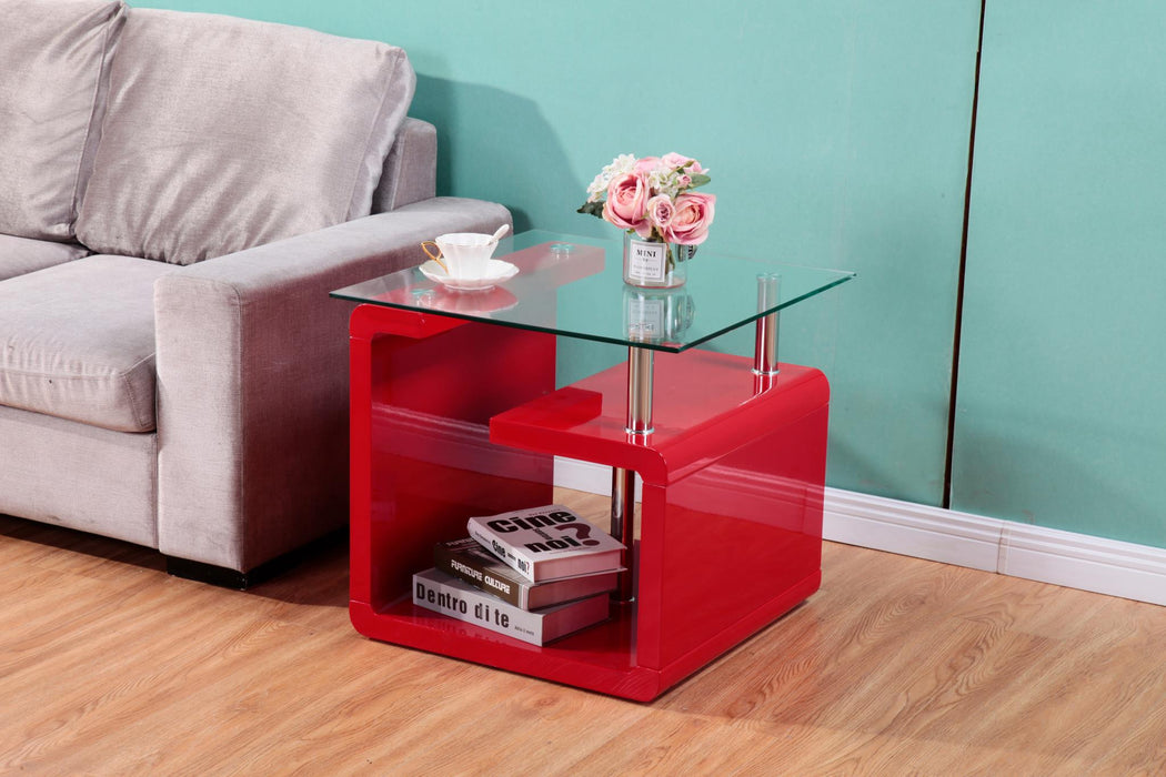 Red Coffee Table