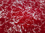 TIMMY-S SHAGGY Rug  TD3396-B2-RED+SILVER Red 5x8 (5'2x7'5")"