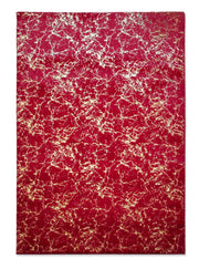 TIMMY-S SHAGGY Rug TD3396-B5-RED+GOLD