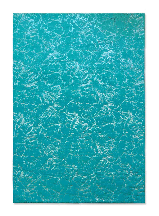 TIMMY-S SHAGGY Rug TD3396-B7-TEAL+SILVER Turquoise 5x8 (5'2x7'5")"