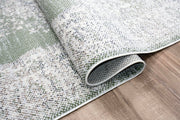 TERRY Rug DESIGN 77751 Green 5x8 (5'2x7'5")"
